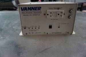 lot 5 image: Vanner Model 20-1000 TUL Ac Power System Power Inverter