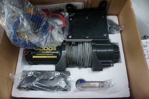 lot 10 image: Champion Power Equipment 3000 lb ATVUTV Winch Kit