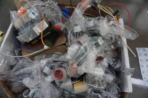 lot 59 image: Large Lot of Light Sockets and Light Ballists