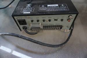 lot 73 image: TOA Brand Model BG-130 30 Watt Integrated Amplifier