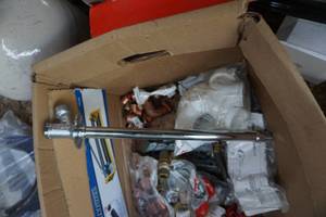 lot 76 image: Lot of Assorted Copper and PVC Plumbing Fixtures