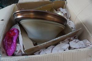 lot 49 image: Sea Gull Lighting Model 75381-829 Parkview Ceiling Mount Light