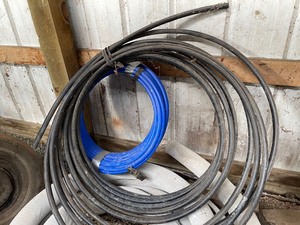 lot 125 image: Lot of Assorted PVC Pipe and Drain Tile
