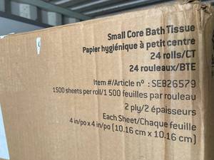 Small Core Bath Tissue