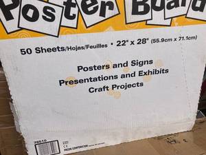 White Poster Board