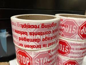 Tamper Evident Packaging Tape