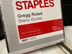 Steno Notebooks