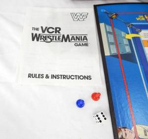 lot 85 image: The 1988 VCR Wrestle Mania Game by Akklaim Entertainment Inc - NO VCR TAPE