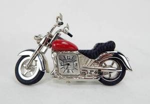 lot 86 image: Timex Collectible Motorcycle Mini Clock