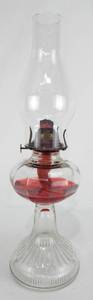 lot 71 image: Antique P and A MFG Eagle Oil Lamp