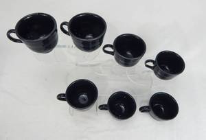lot 44 image: Lot of 7 Fiestaware Slate Cups