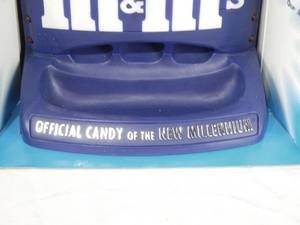 lot 88 image: New M and Ms Candy Dispenser - Limited Edition 2000 Millennium