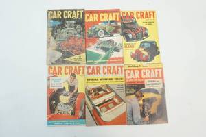 lot 21 image: 6 Vintage Car Craft magazines
