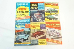 lot 34 image: 6 Vintage Car Magazines