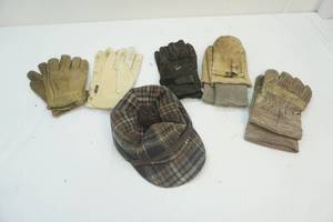 lot 100 image: Cold Weather Work Gloves and Hat