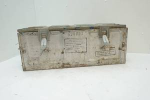 lot 114 image: Metal Rocket Parts Ammo Box