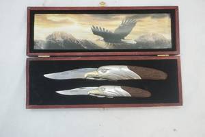 lot 133 image: Set of Two Eagle Knives