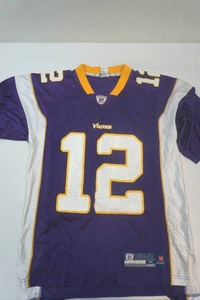 lot 162 image: Vikings reebok jersey