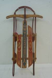lot 184 image: vintage royal racer sled