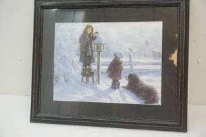 lot 191 image: children in snow picture