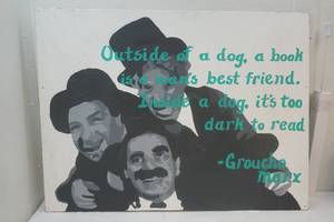 lot 195 image: Groucho Marx picture