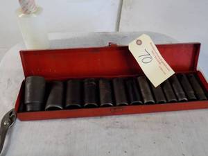 12 Drive Impact Socket Set 7 116-1 14 Sunex  Full Set