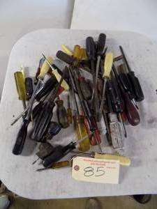 Large lot of Screwdrivers