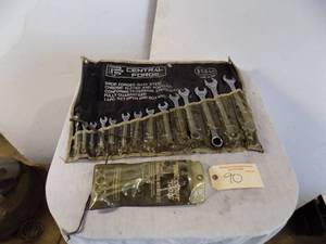 Central Forge Wrench, Metric 6- 22 mm, TRUE craft Tools, 7 Metric Combo Wrench Set