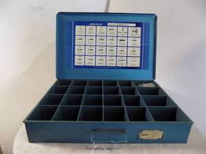 Nylon insulated terminals with blue bin