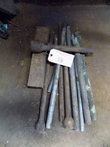 Tire wrenches, solid stock, shafts,