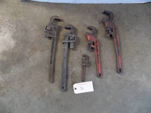 5 - Pipe wrenches