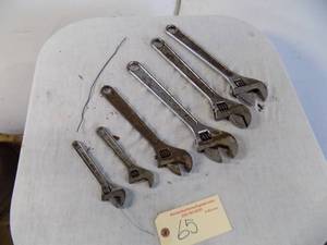 6 Cresent Wrenches