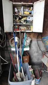 Lot of car wash items