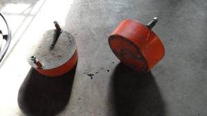 2 -Lead Tractor Wheel Weights