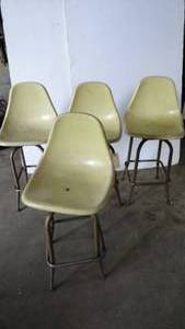 4 - Vintage Bar Stools