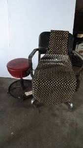 Shop Stool & Vintage office Chair
