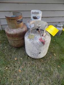 3 - 20 gallon Propane Tanks