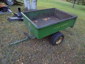 John Deer Lawn Trailer 80