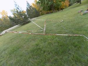 Clothes Line  Metal 116 x 15