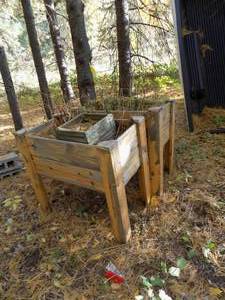 2 Planters  19x 33 12 x 32 Tall