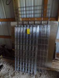 5 Pieces of Grating  4- 22 x 47  1- 28 x 60