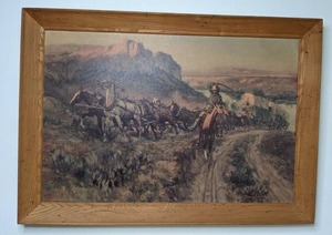 Wood Framed Print The Jerkline by CM Russell