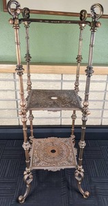 Beautiful Metal 3-Shelf French Style Plant Stand