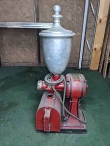 Vintage Hobart Cast Iron Electric Coffee GrinderMill