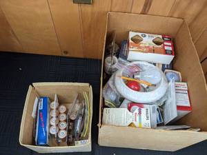 Assorted Batteries (Duracell) and Lightbulbs (GE)