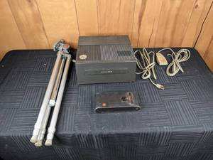 Antique Kodak No. 2-A Folding Camera and Vintage Sawyers Projector 550R