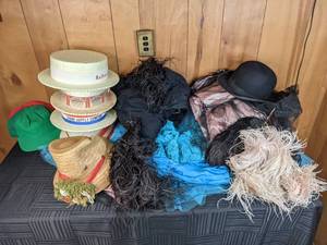 An Assortment of Hats and Costumes