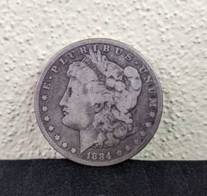 1884 Morgan Silver Dollar