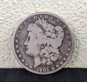1901 Morgan Silver Dollar