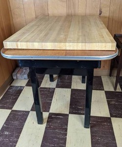 One of a Kind Homemade Game Table